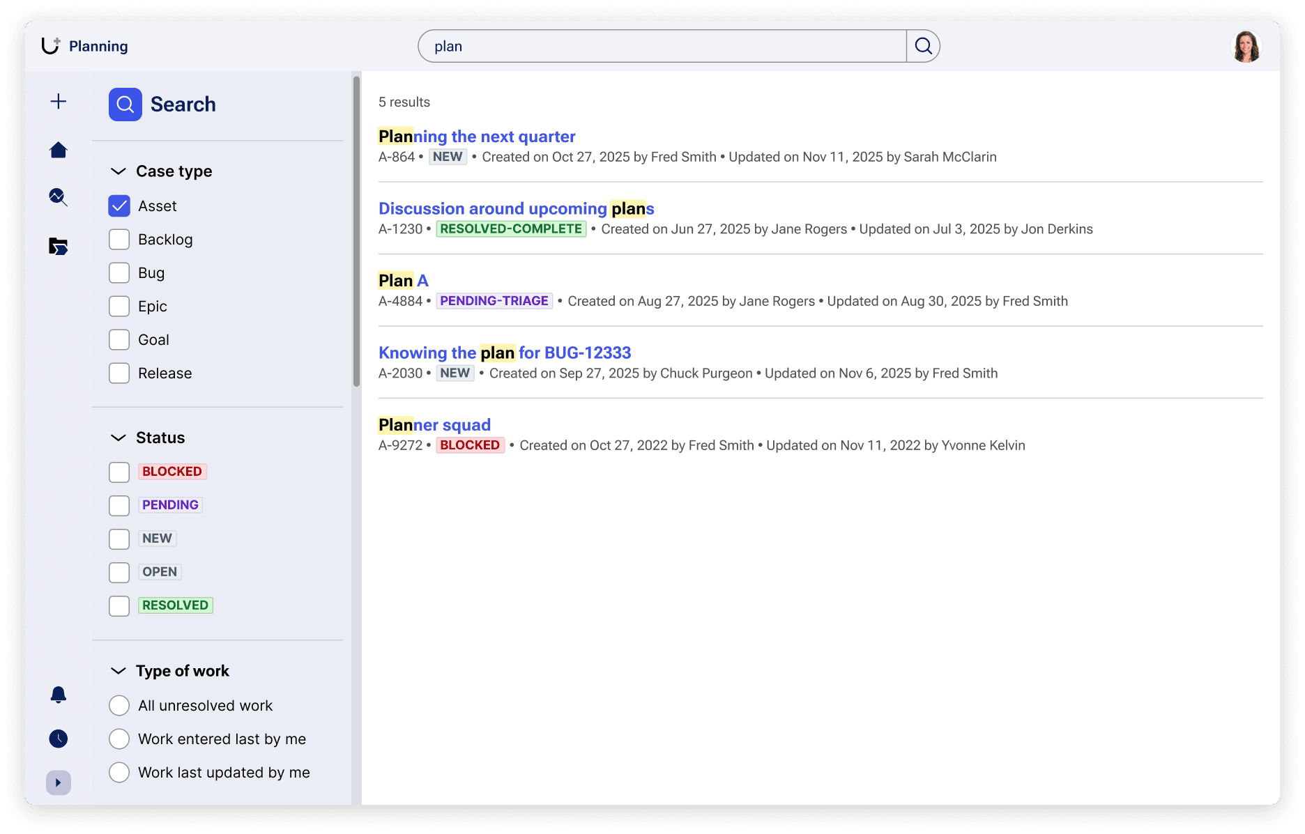 Home page in Pega's UX design system