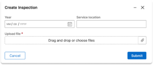 Modal dialog